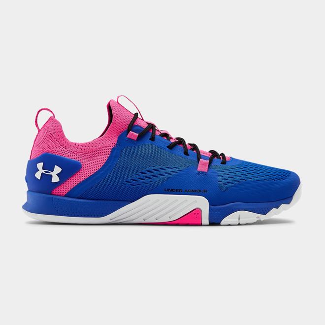 Under Armour TriBase™ Reign 2 - Panske Botasky - Modre/Ruzove